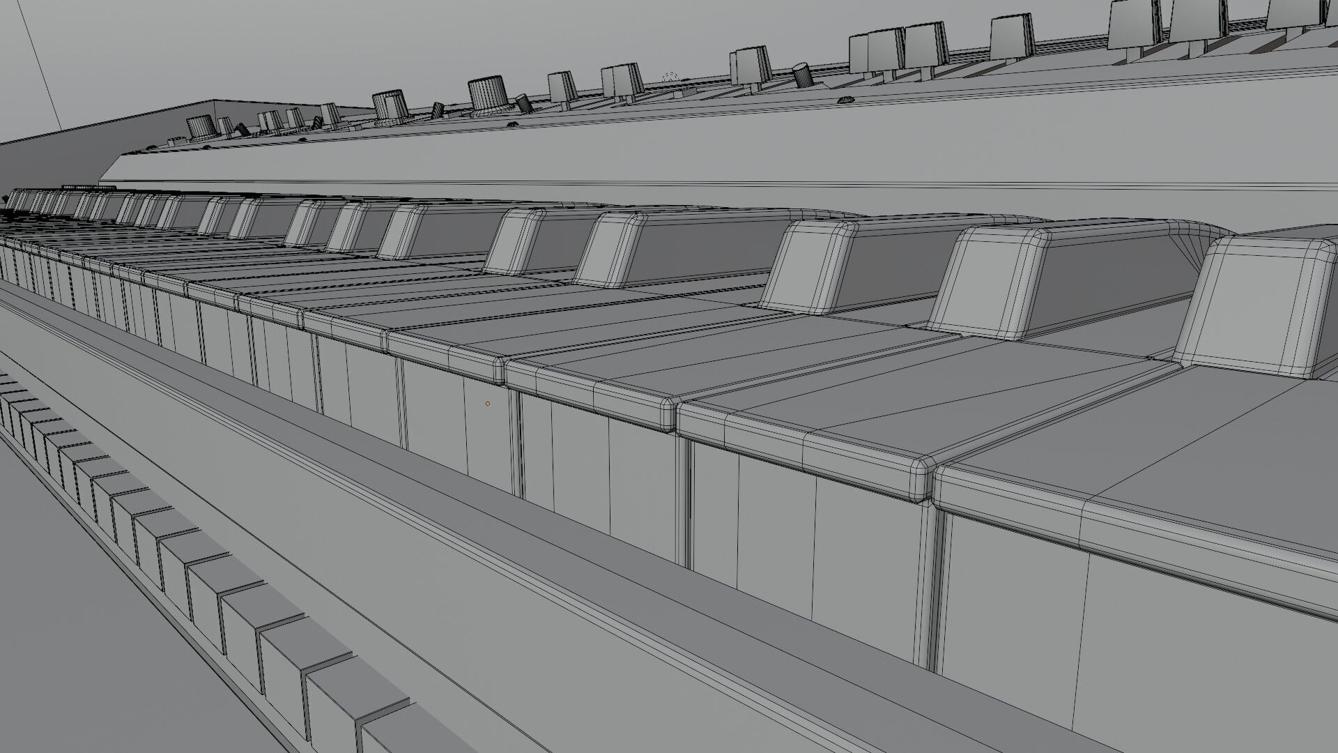 Synthesizer Roland Jupiter 4 3D model_10