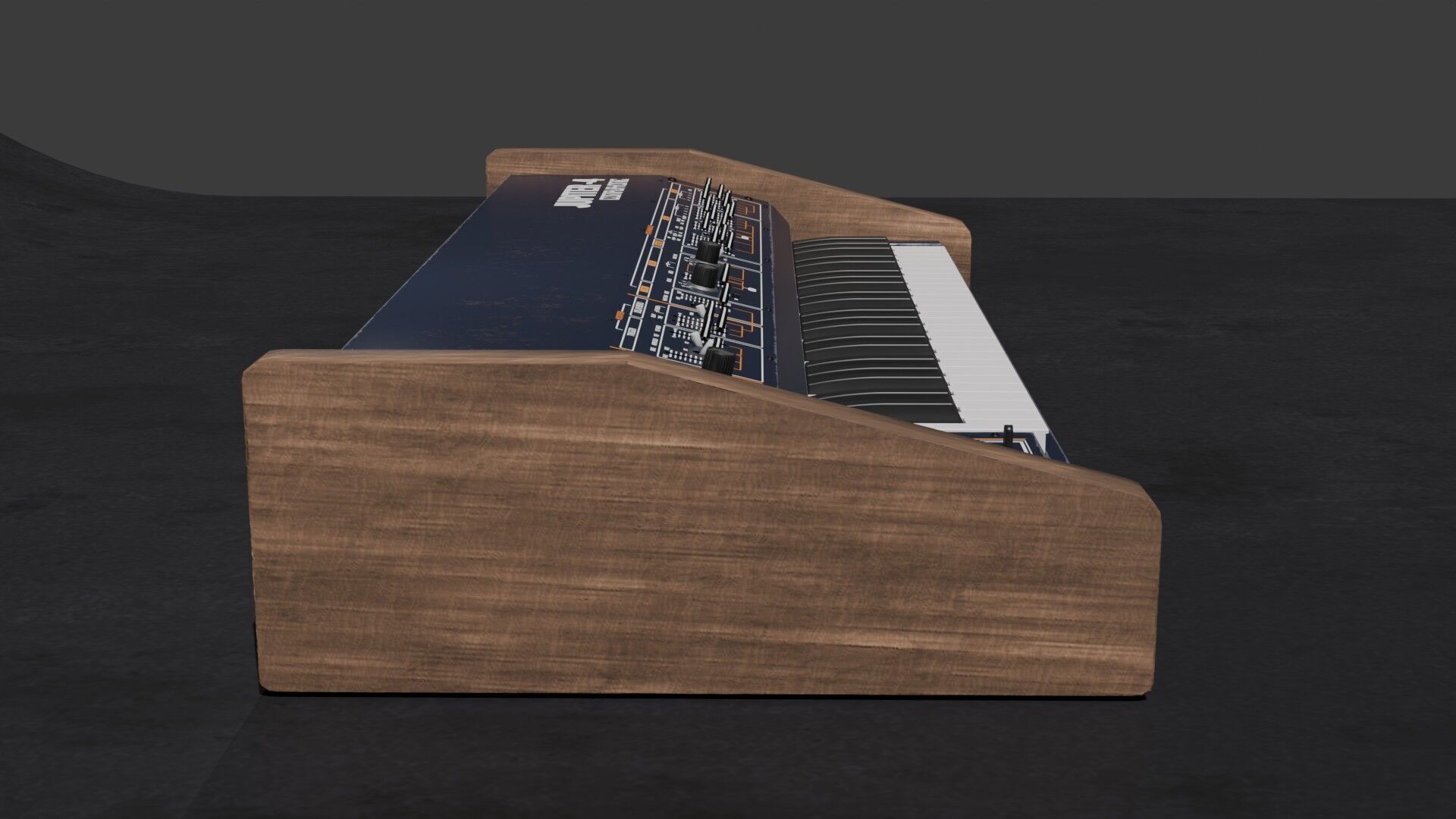 Synthesizer Roland Jupiter 4 3D model_2