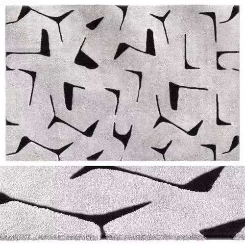 Iris Reversible White Rug