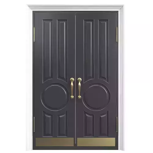 Entrance classic door 134