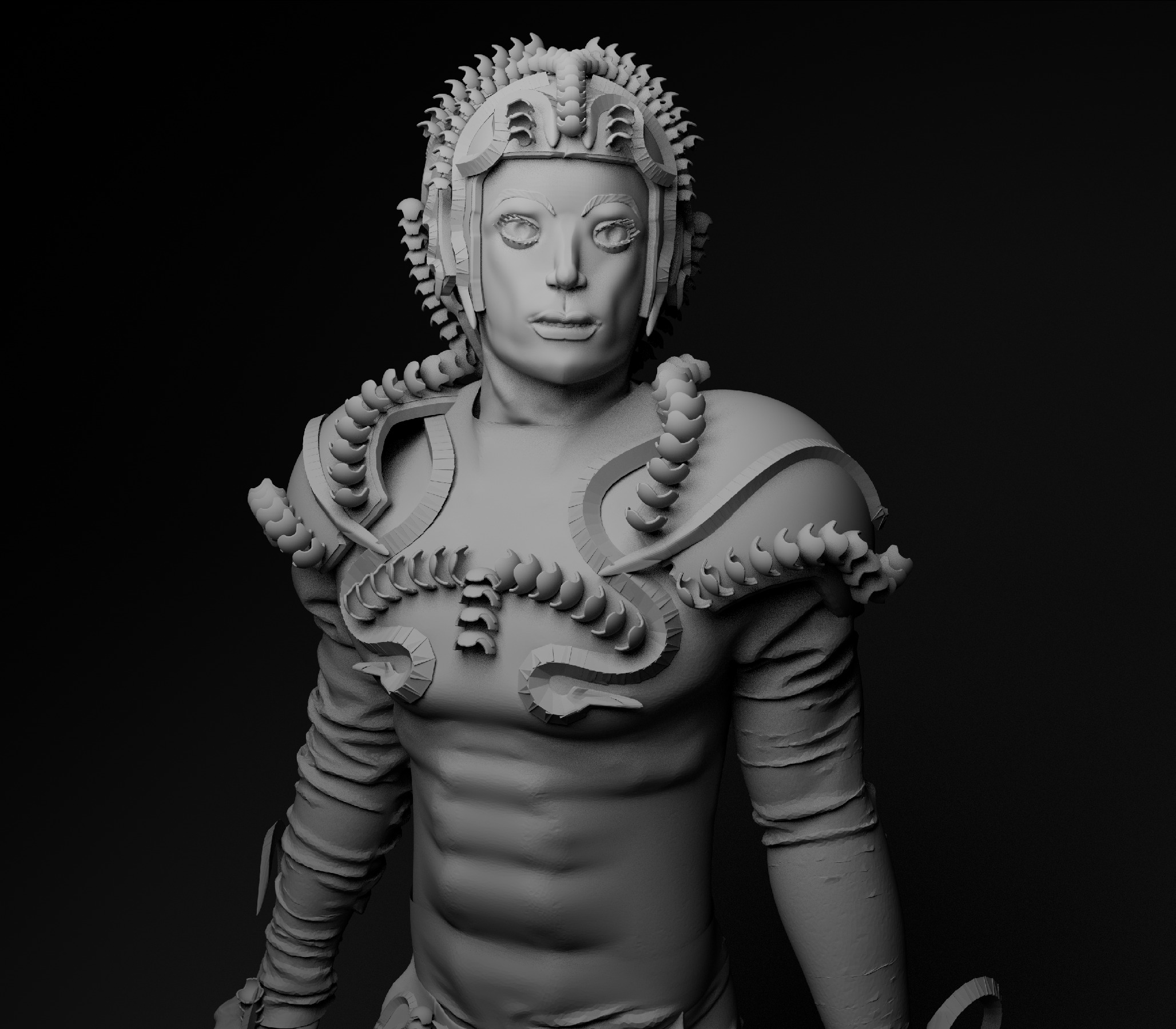 Gladiator Artur 3D model_7