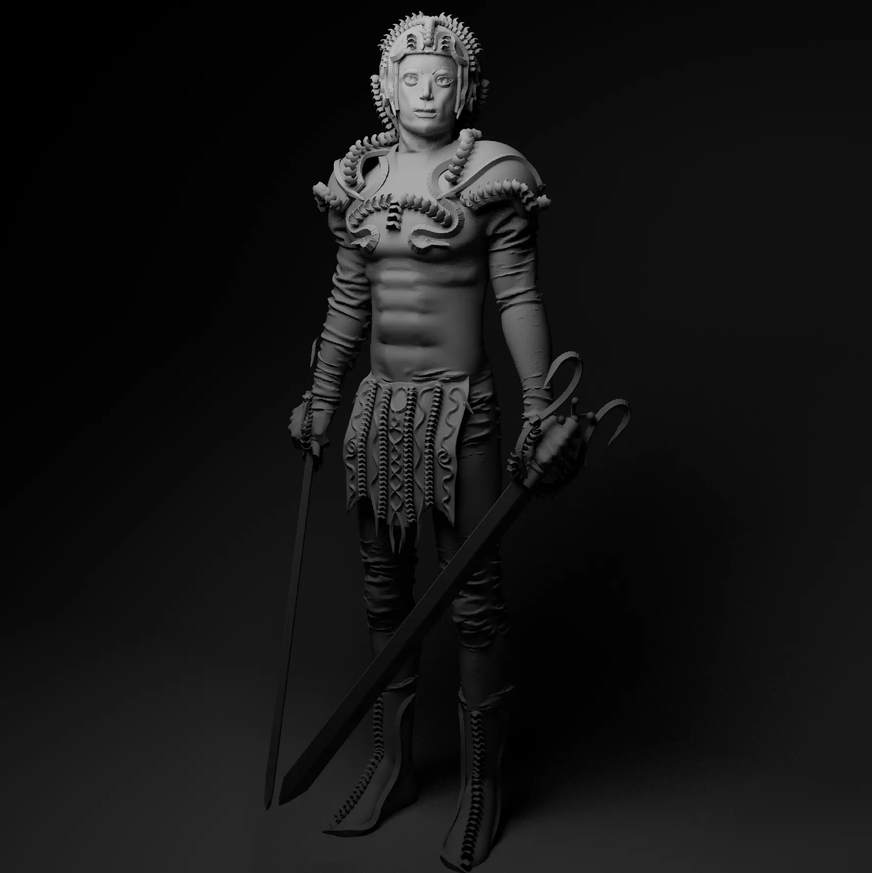 Gladiator Artur 3D model_0
