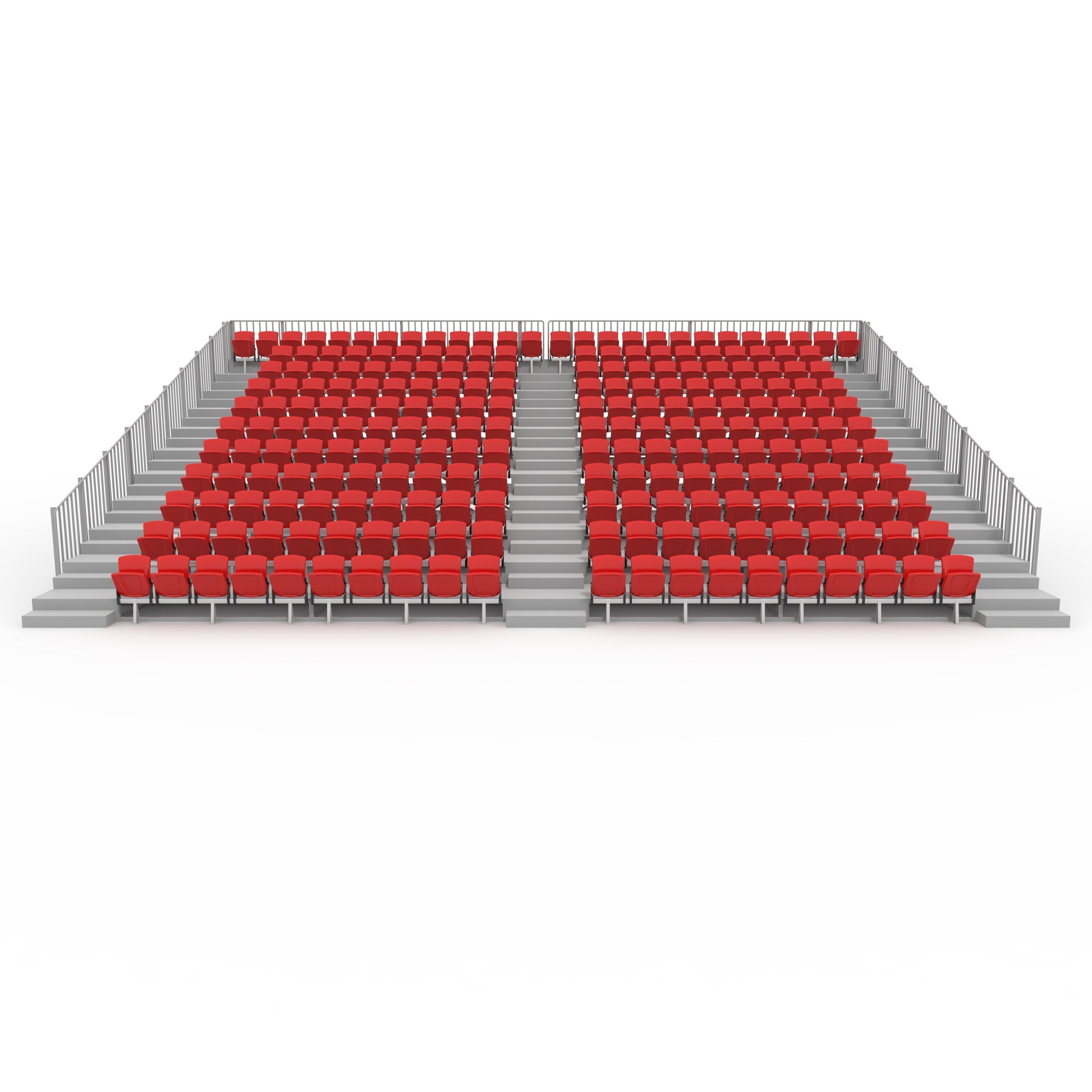 Bleachers 35 3D model_10