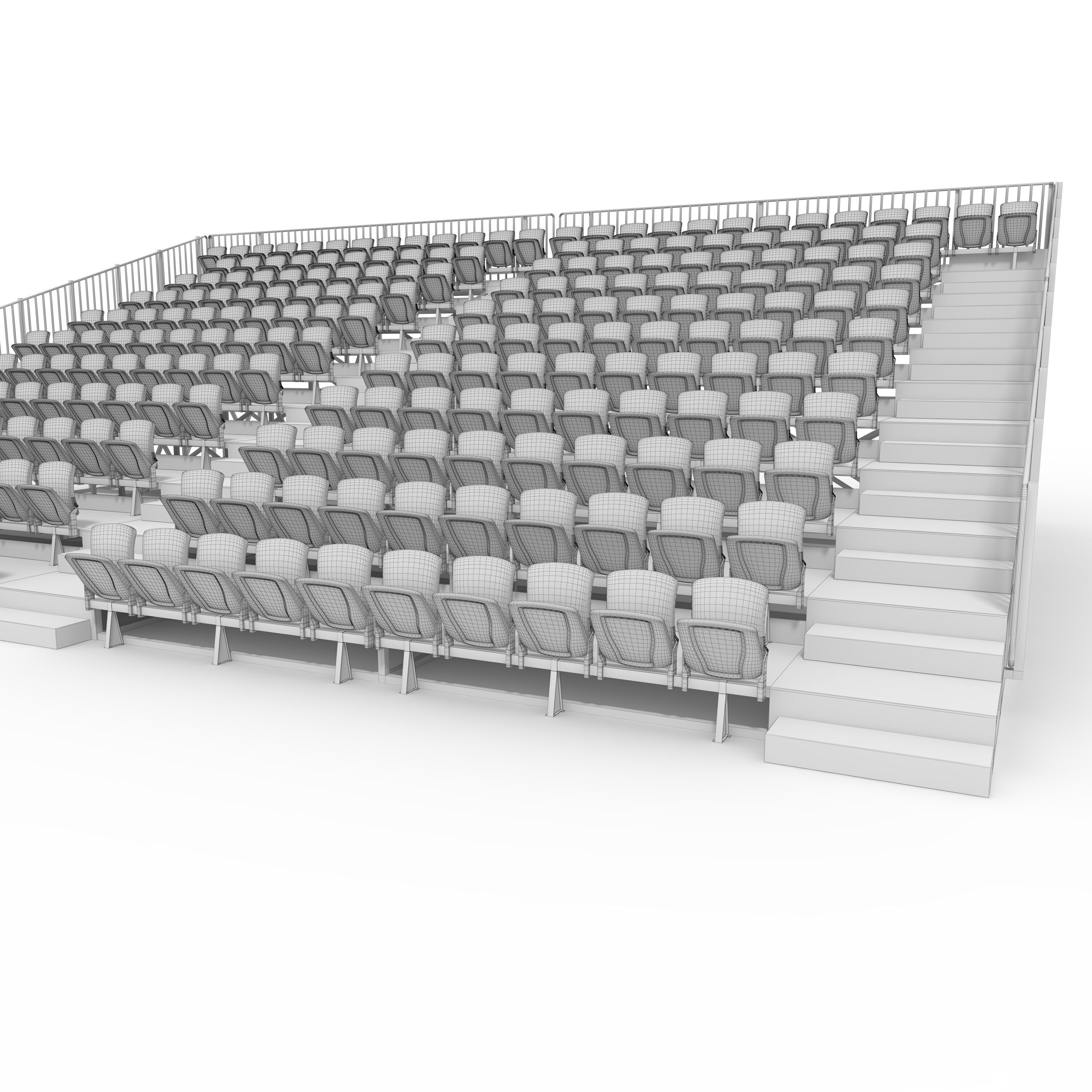Bleachers 35 3D model_23