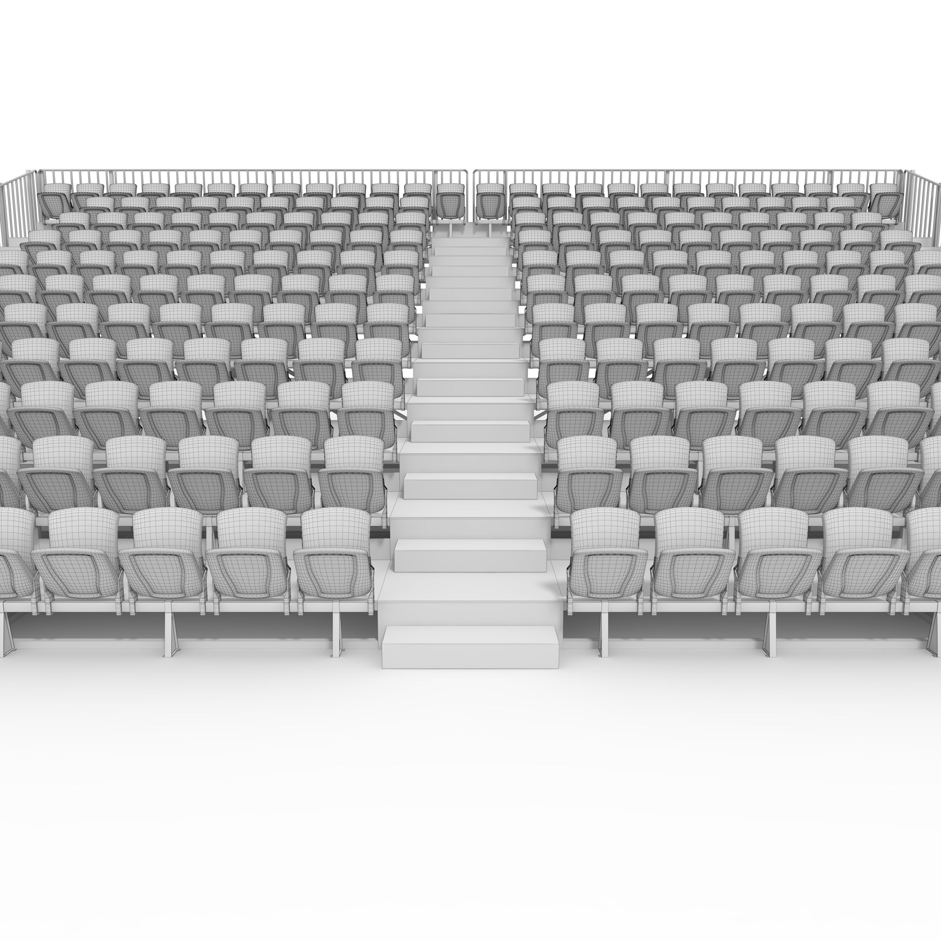 Bleachers 35 3D model_19