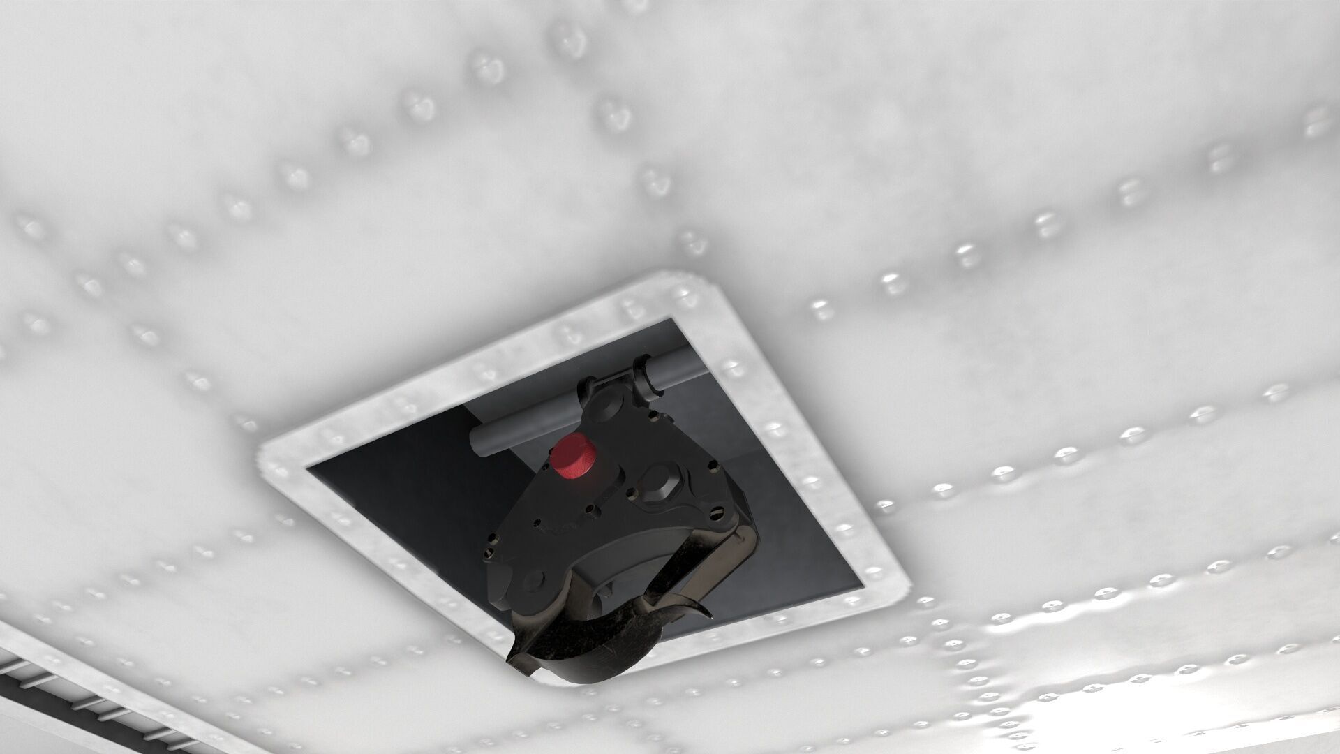 MH-53E Sea Dragon Blank Livery Low-poly 3D model_25