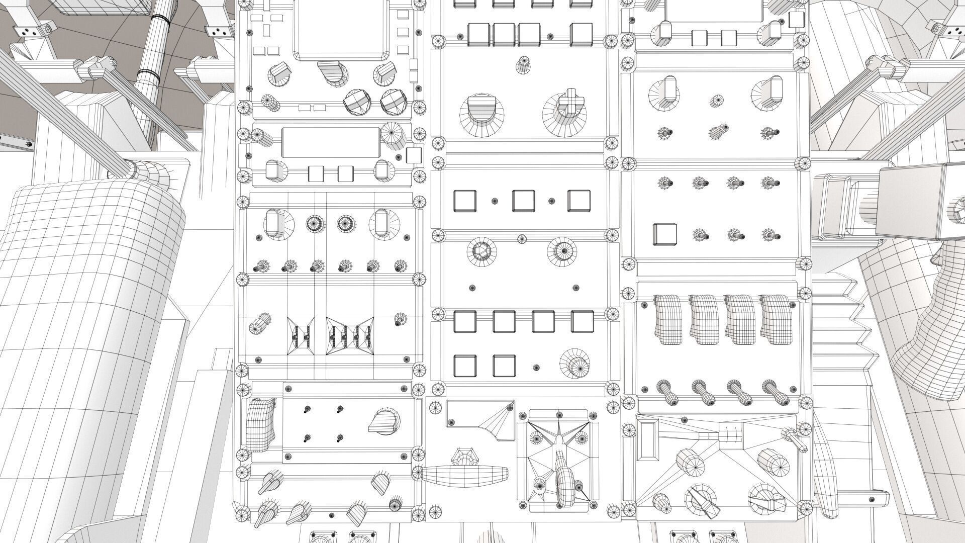 MH-53E Sea Dragon Blank Livery Low-poly 3D model_37