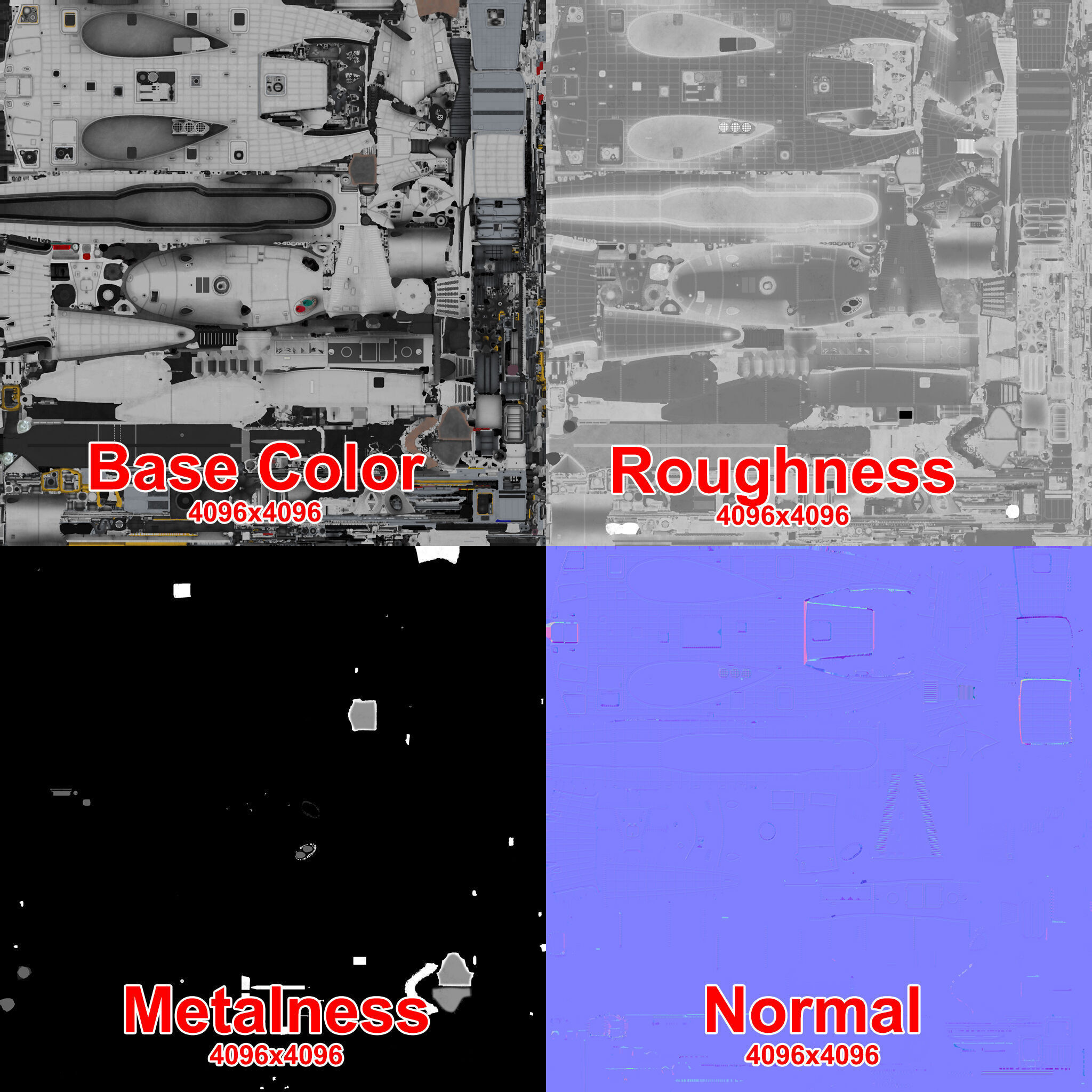 MH-53E Sea Dragon Blank Livery Low-poly 3D model_55