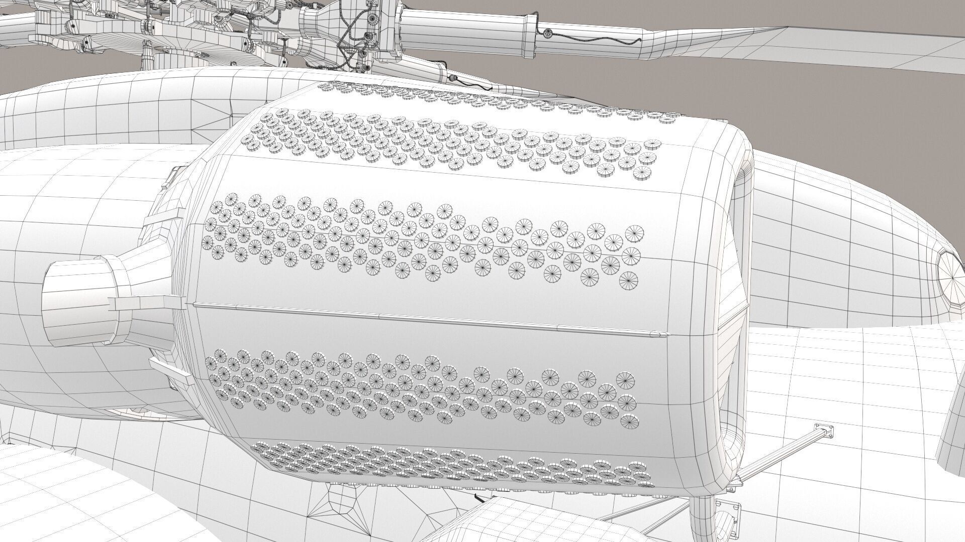 MH-53E Sea Dragon JMSDF Low-poly 3D model_52