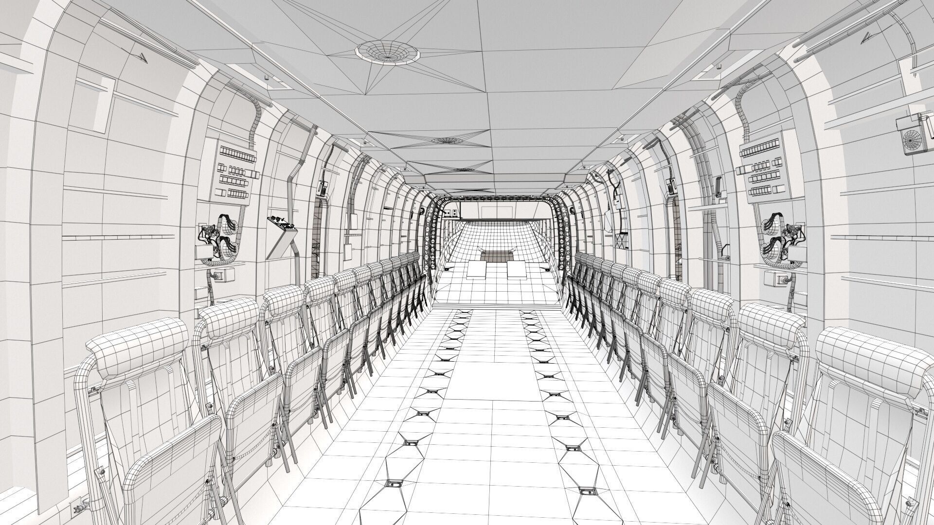 MH-53E Sea Dragon JMSDF Low-poly 3D model_40