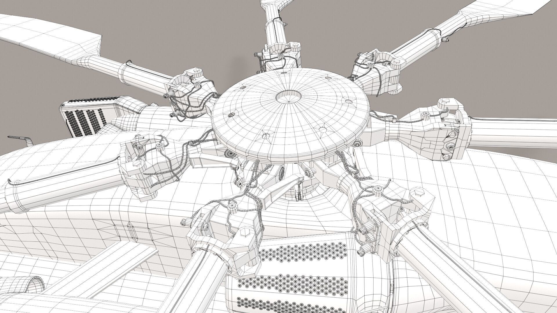 MH-53E Sea Dragon JMSDF Low-poly 3D model_48