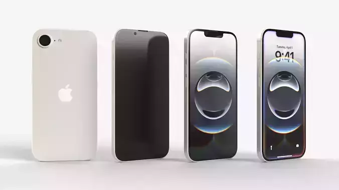 Apple iPhone 16 E White