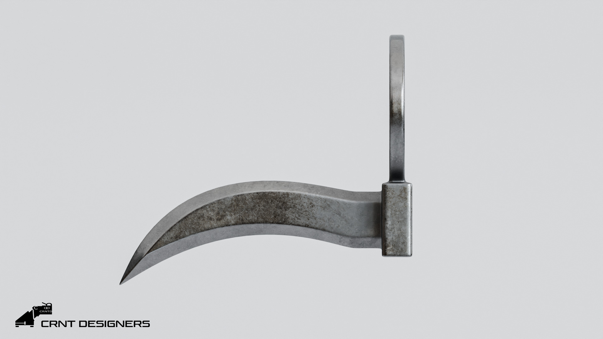 Tiger Claw Weapon - Vagh Nakha - Maratha weapon 3D model_12