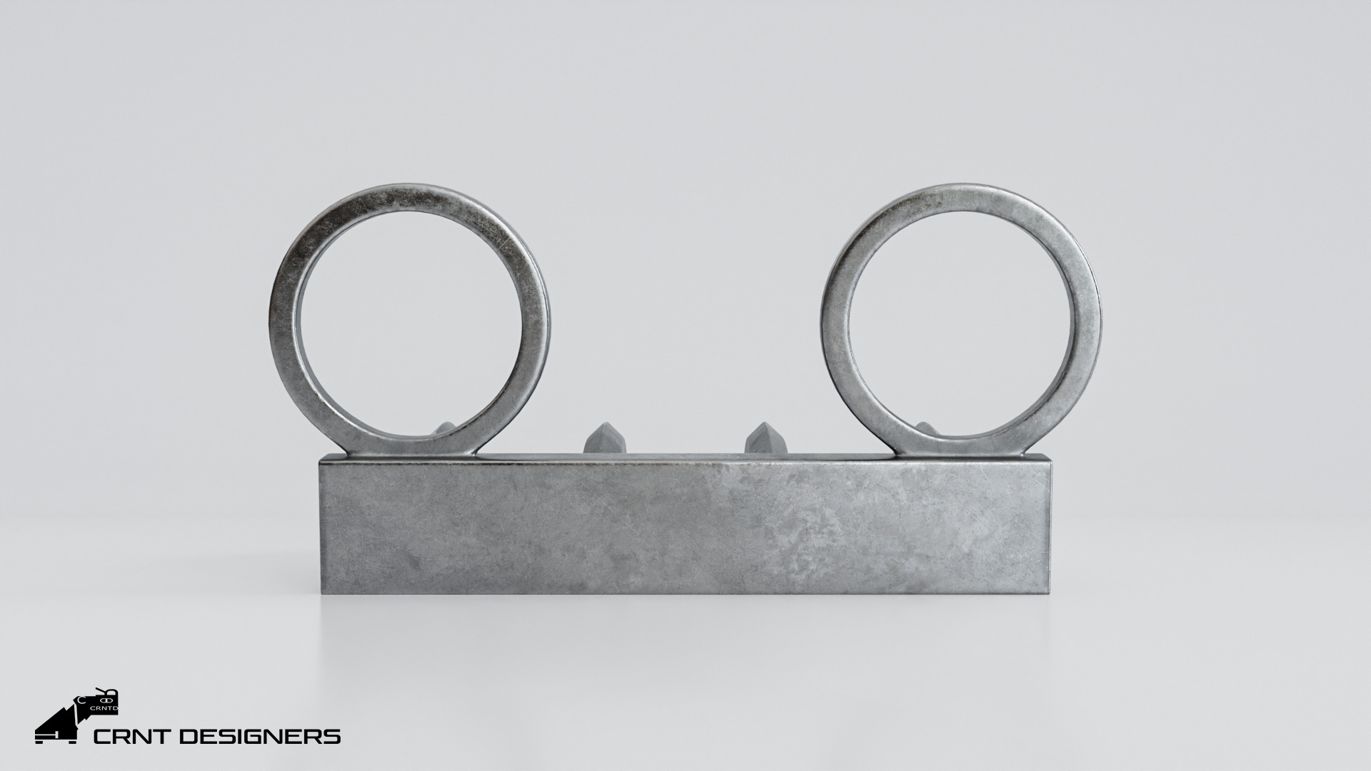 Tiger Claw Weapon - Vagh Nakha - Maratha weapon 3D model_9