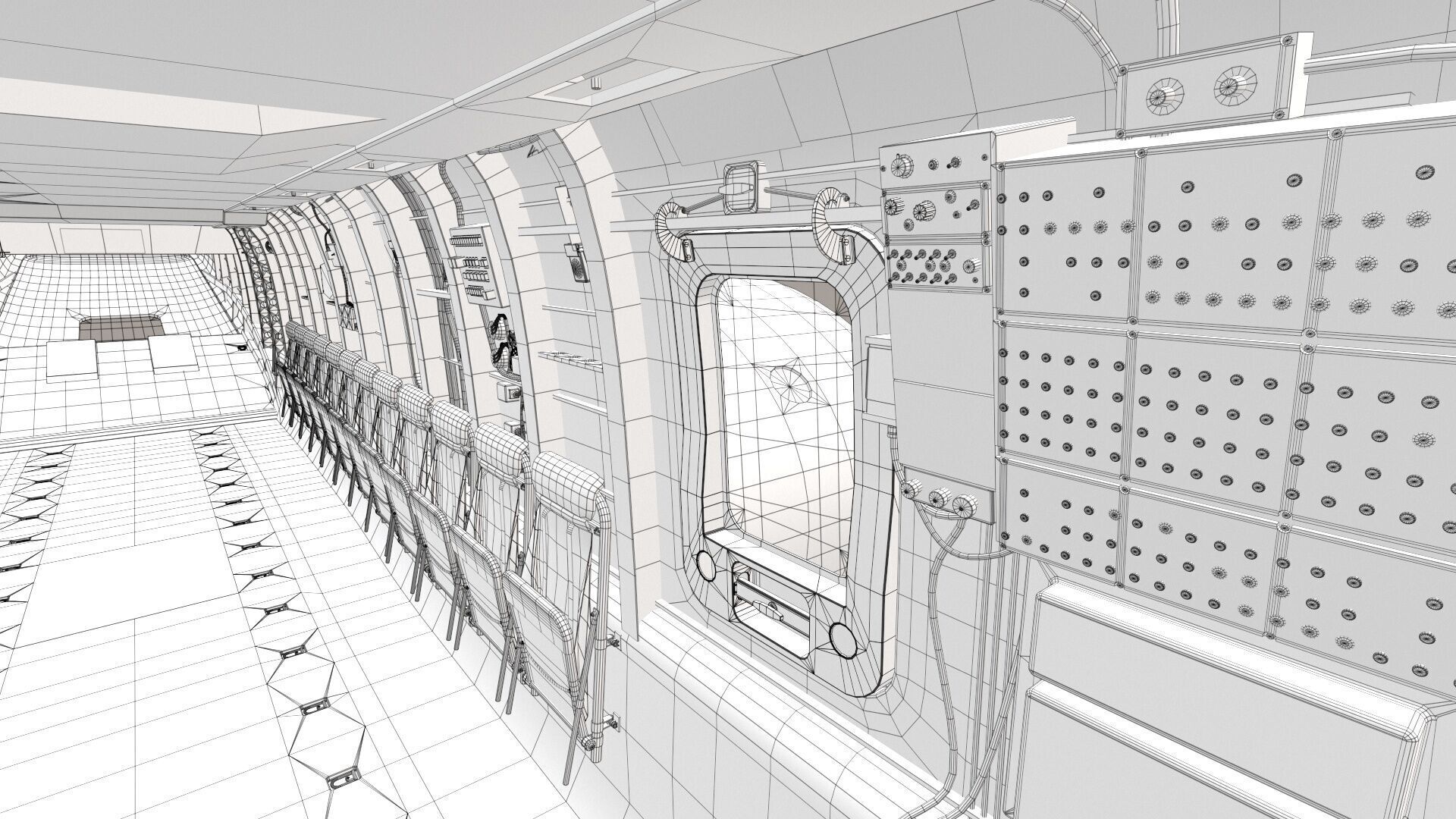 MH-53E Sea Dragon US Navy  Low-poly 3D model_40
