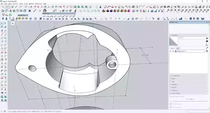 adapter Spacer Pinarello to Universal 3D model