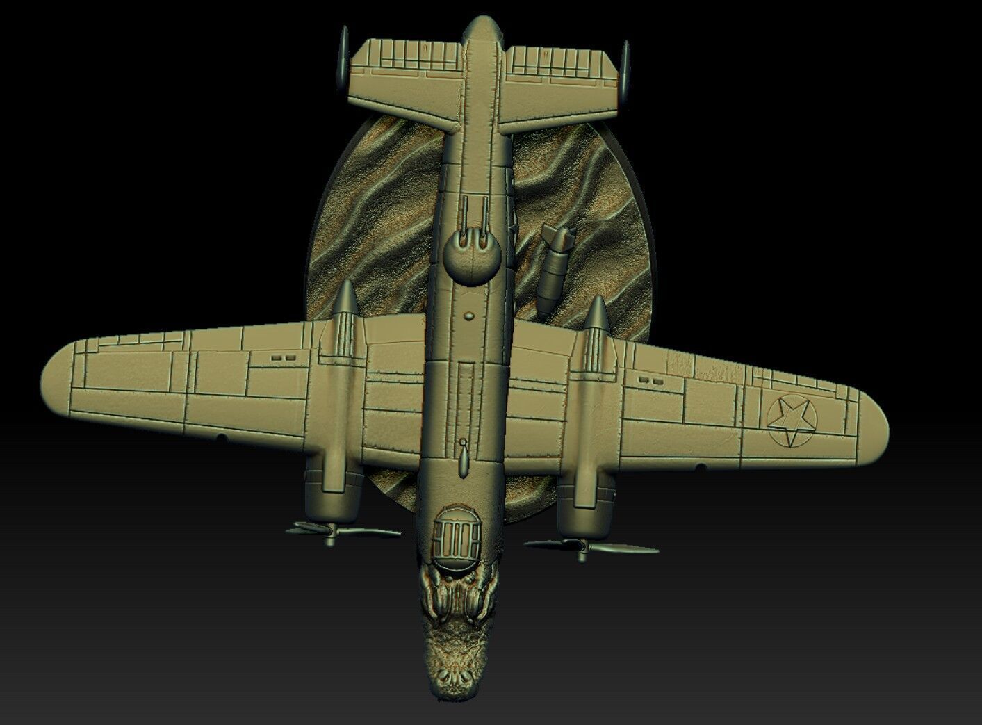 Bombardiro Crocodilo 3D print model_7