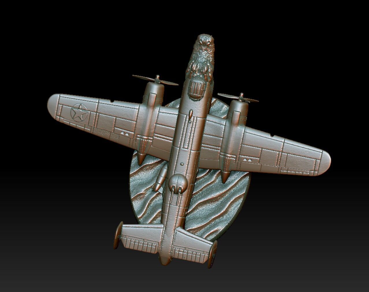 Bombardiro Crocodilo 3D print model_10