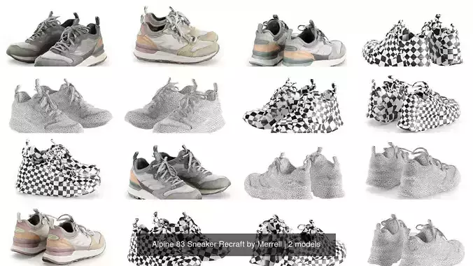 Alpine 83 Sneaker Recraft by Merrell