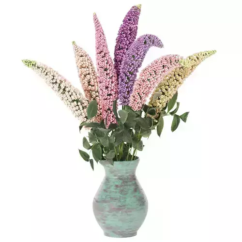 Stylish flowers in a vase