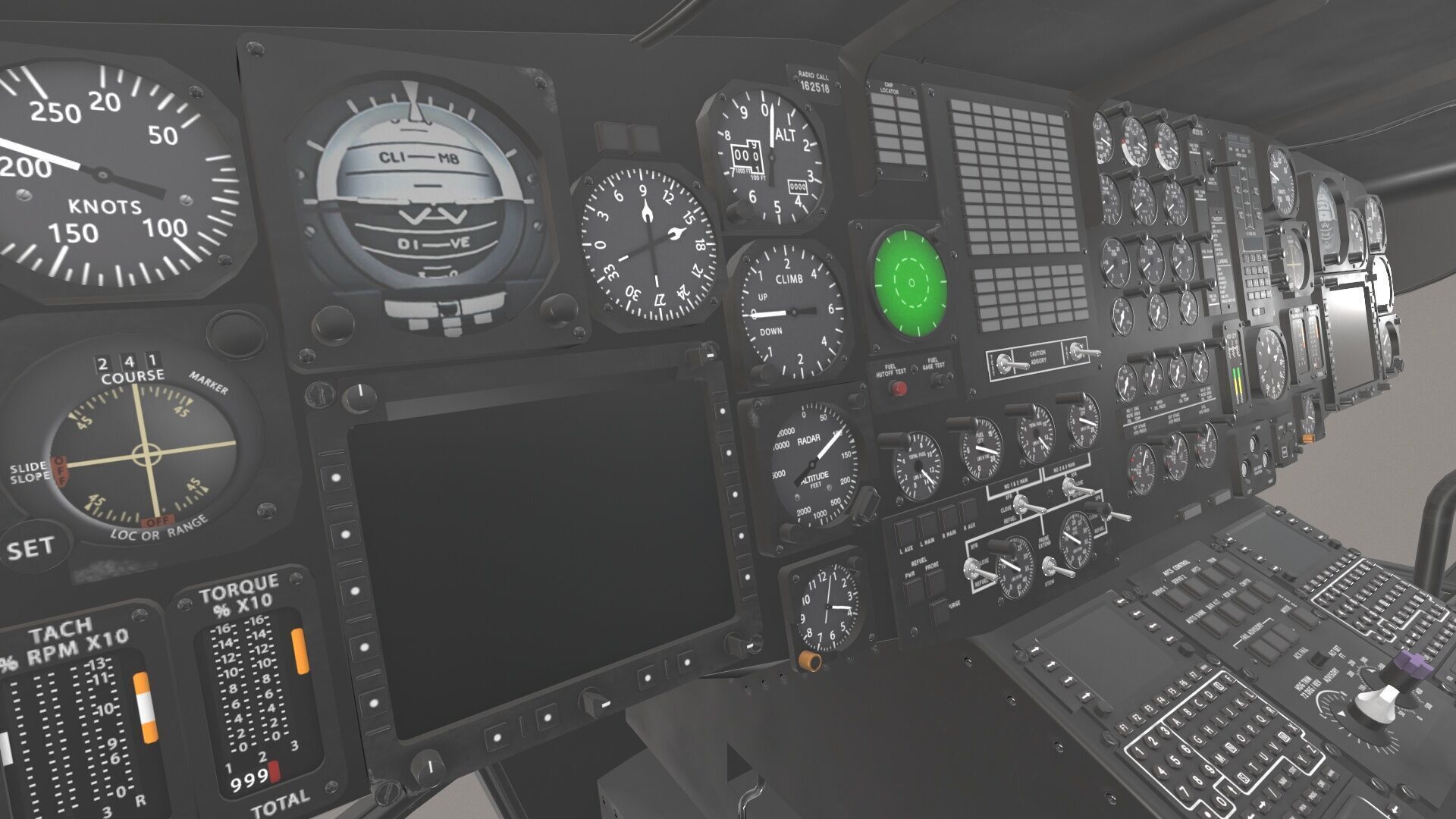 CH-53E Super Stallion Blank Livery Low-poly 3D model_31