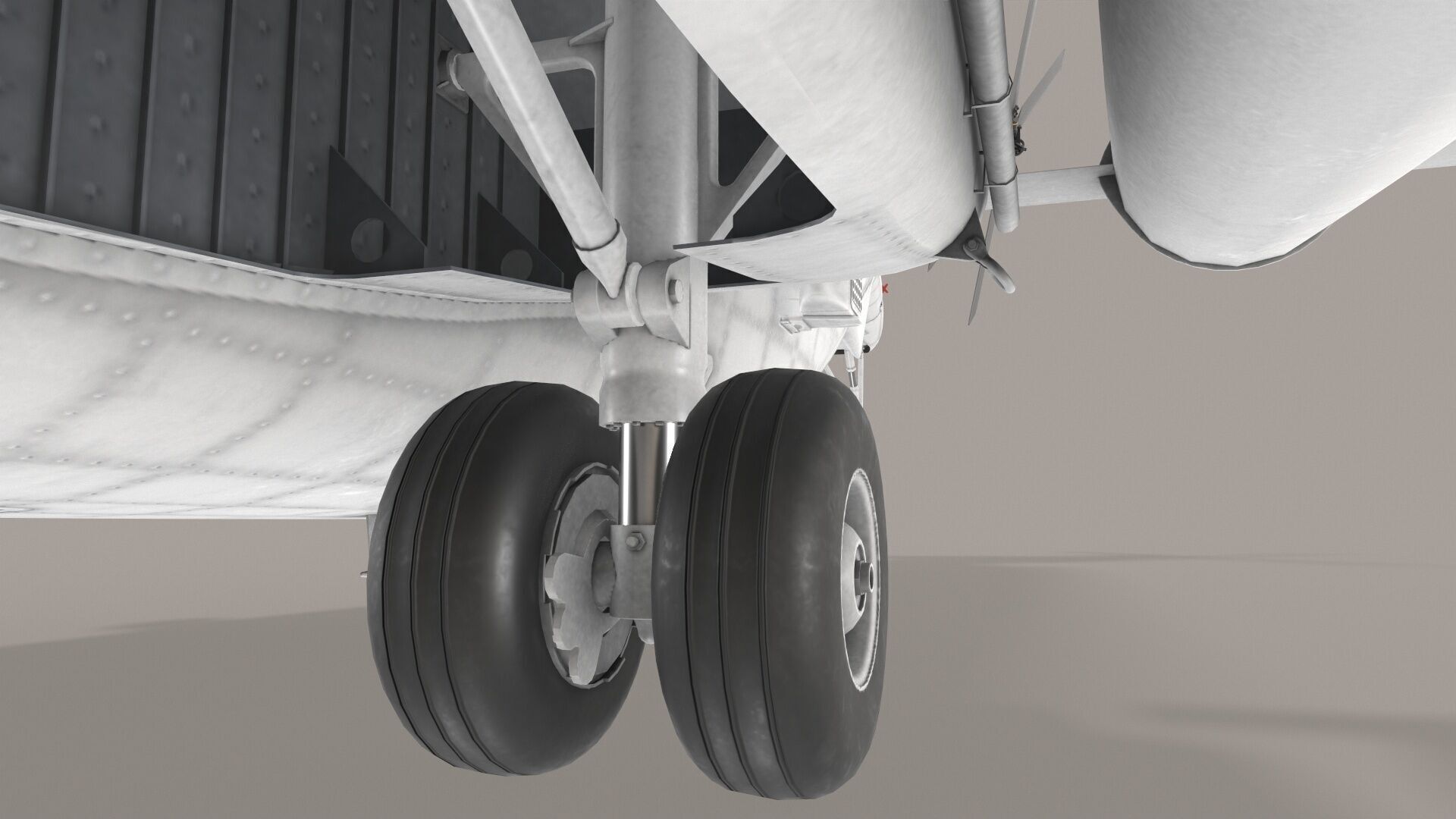 CH-53E Super Stallion Blank Livery Low-poly 3D model_12