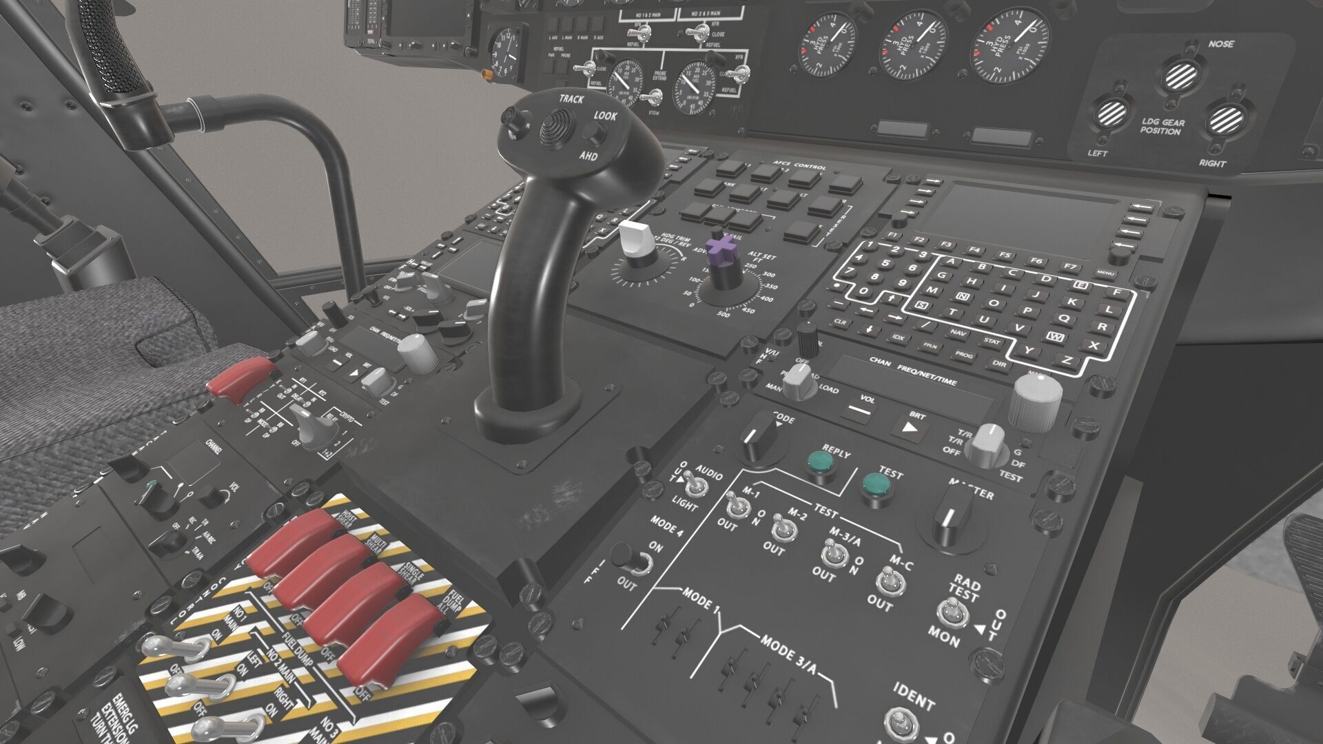 CH-53E Super Stallion Blank Livery Low-poly 3D model_29