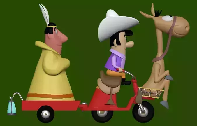 Flukey Luke El Vaquero Temerario