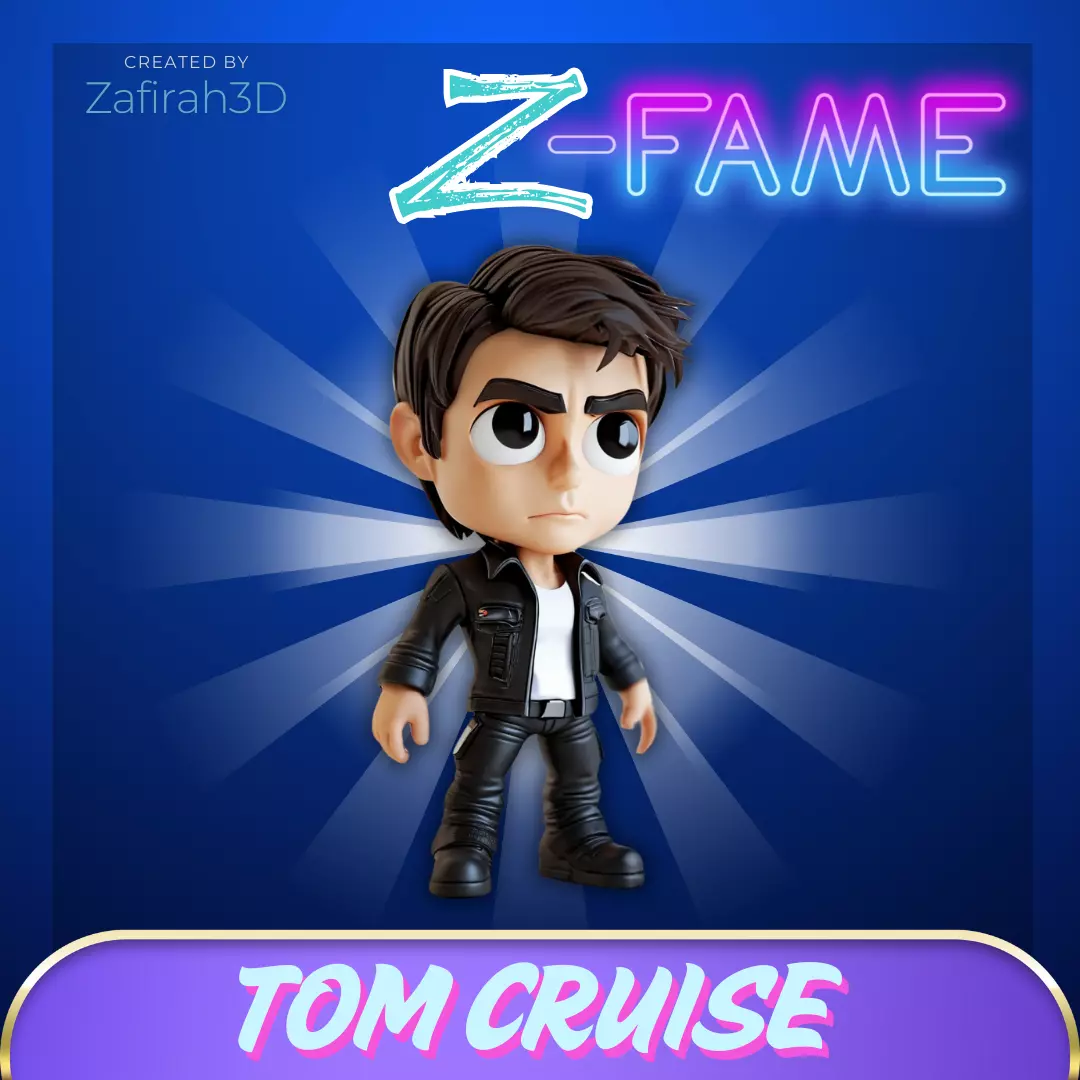 Z-FAME TOM CRUISE 3D print model