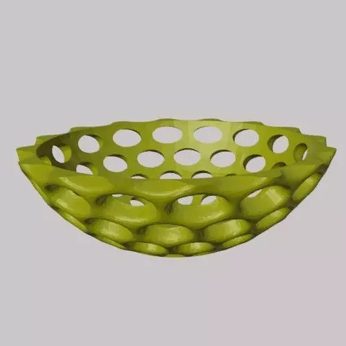 Holes Candy Dish Candy Holder Free 3D print model