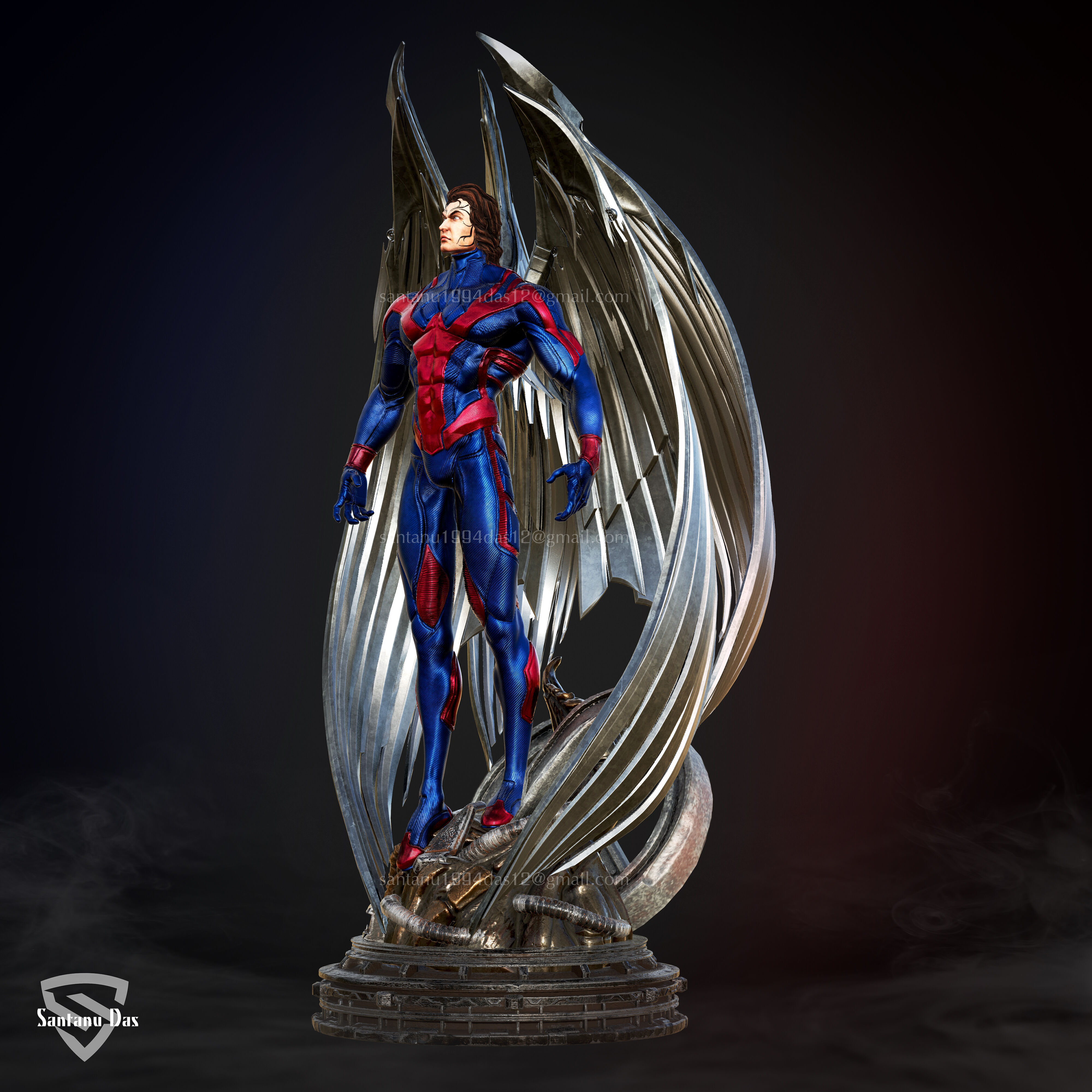 Archangel x-men 3d Print 3D print model_2