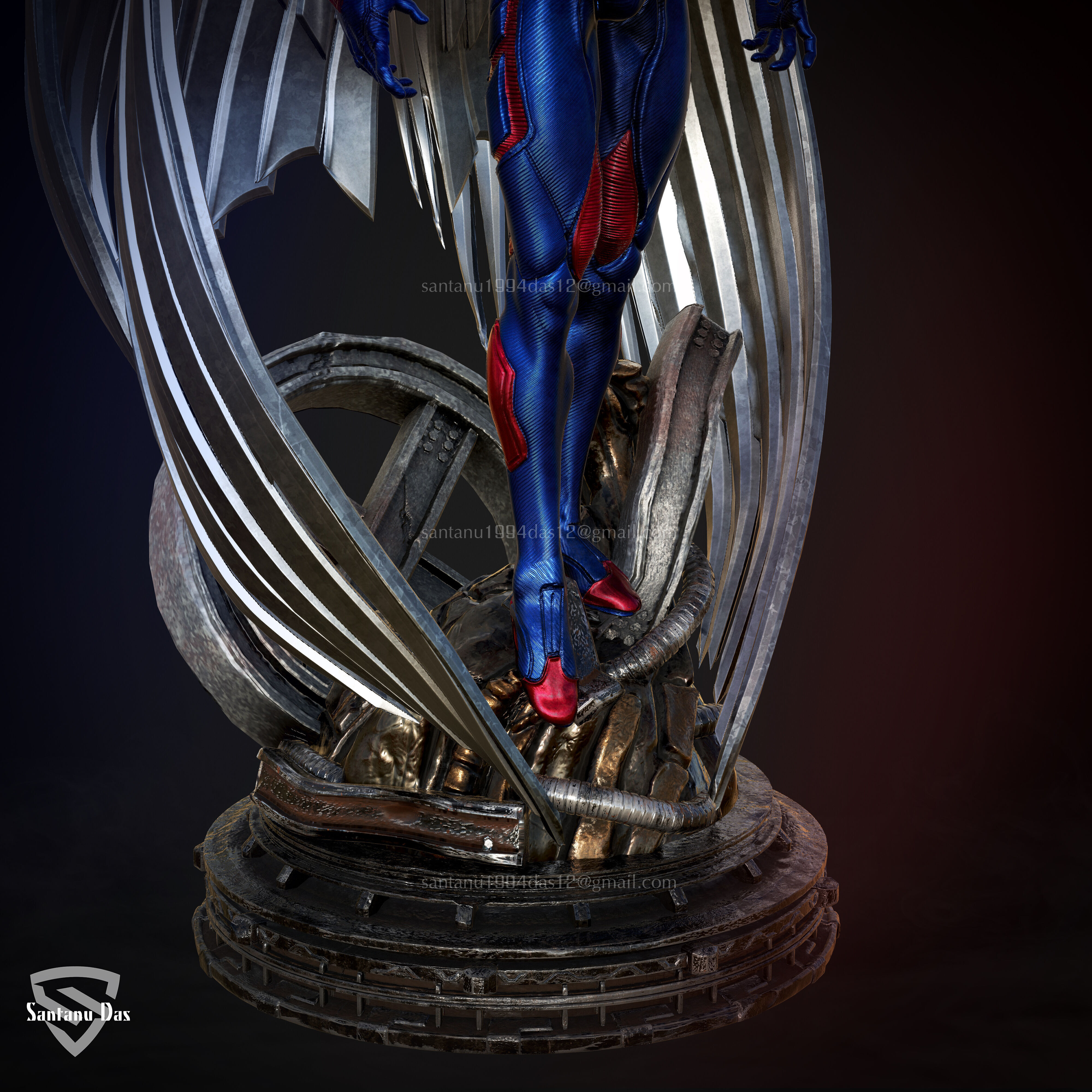 Archangel x-men 3d Print 3D print model_16