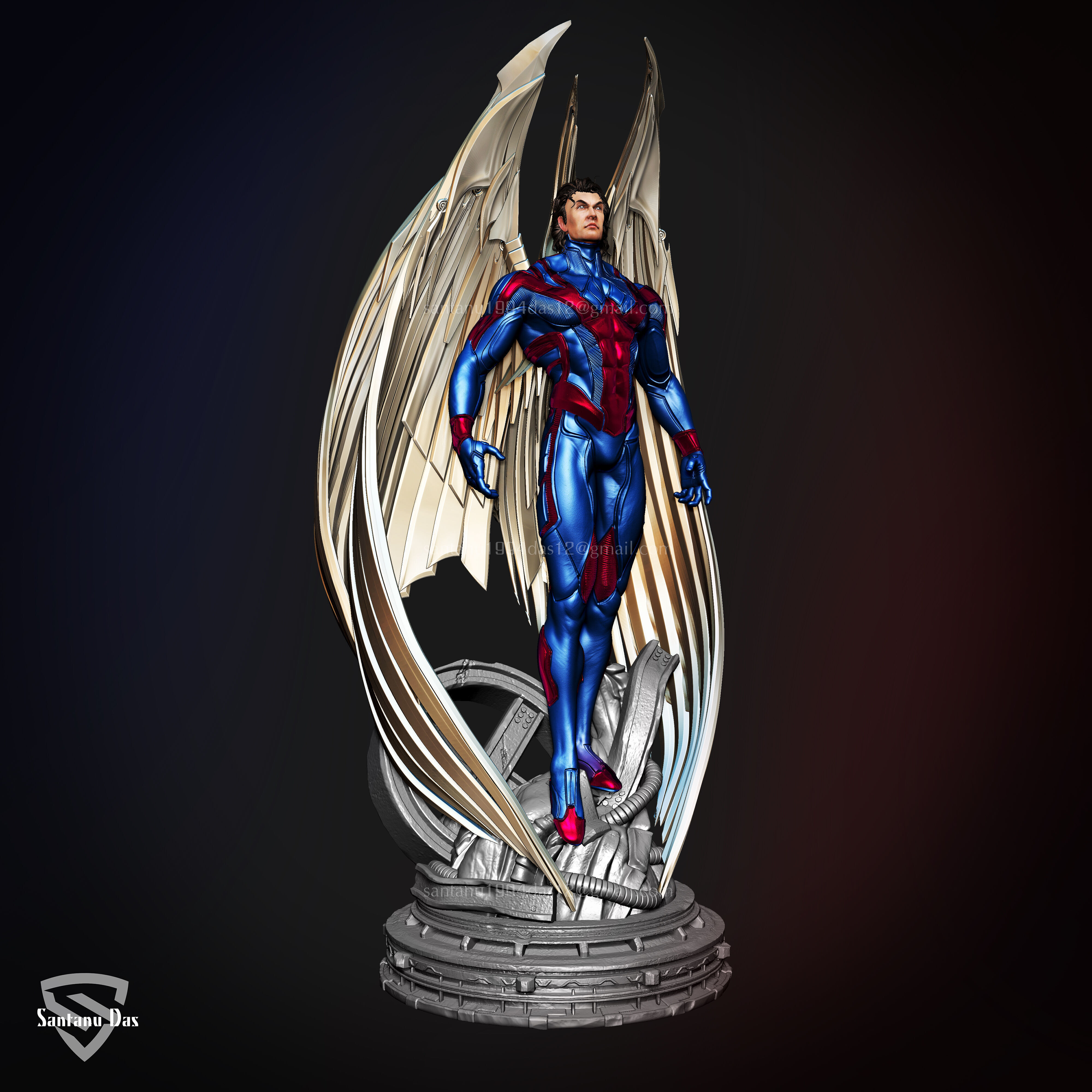 Archangel x-men 3d Print 3D print model_14