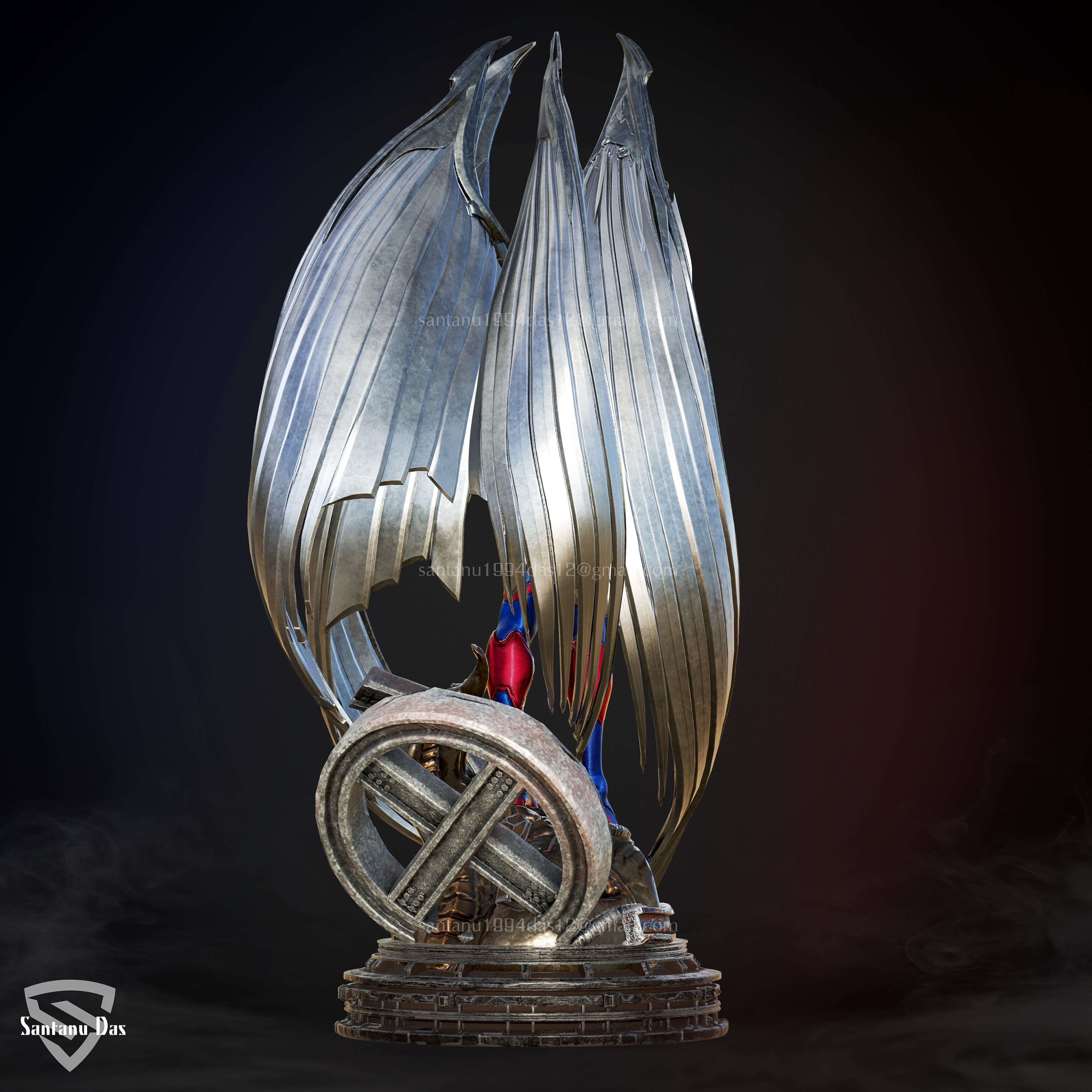 Archangel x-men 3d Print 3D print model_5