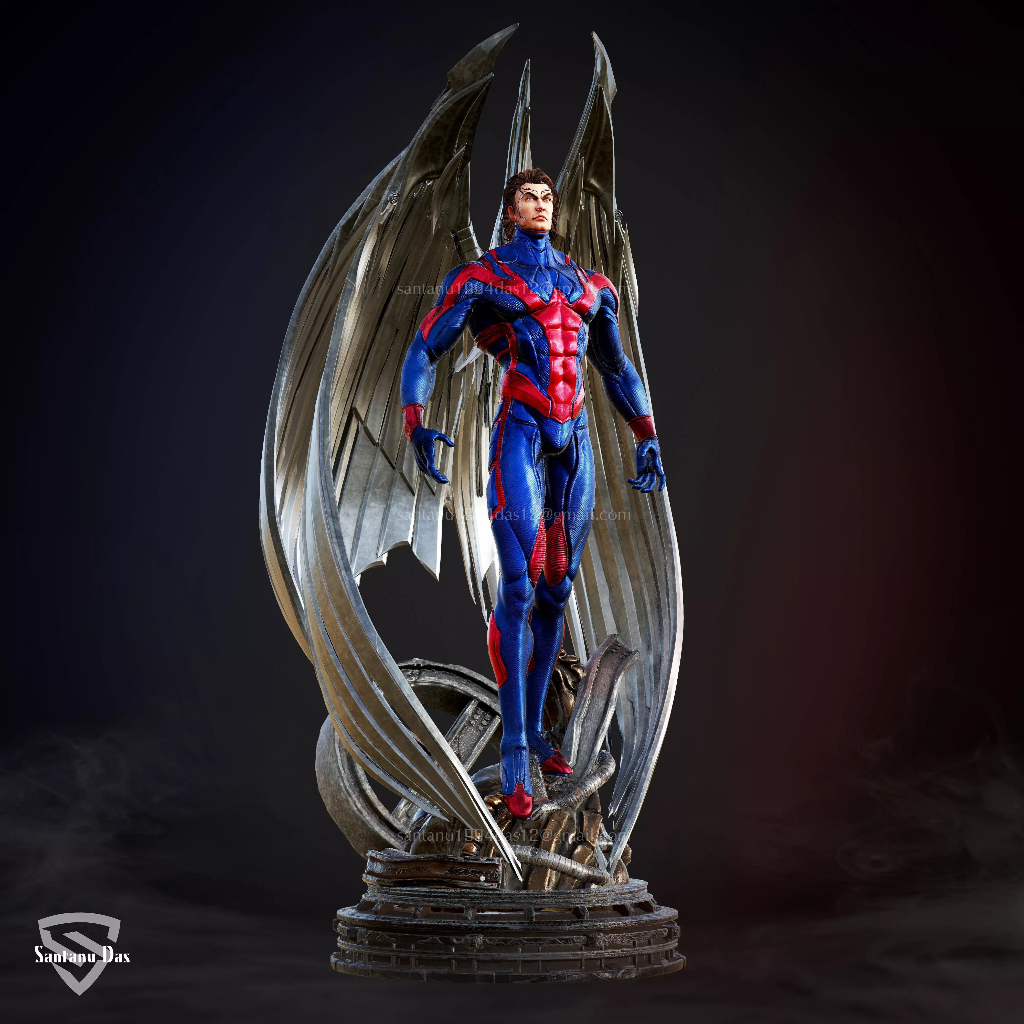 Archangel x-men 3d Print 3D print model_0