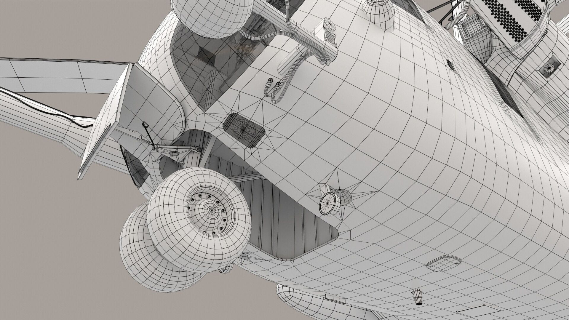 Realistic 3d model of CH-53E Super Stallion US Marines Low-poly 3D model_56