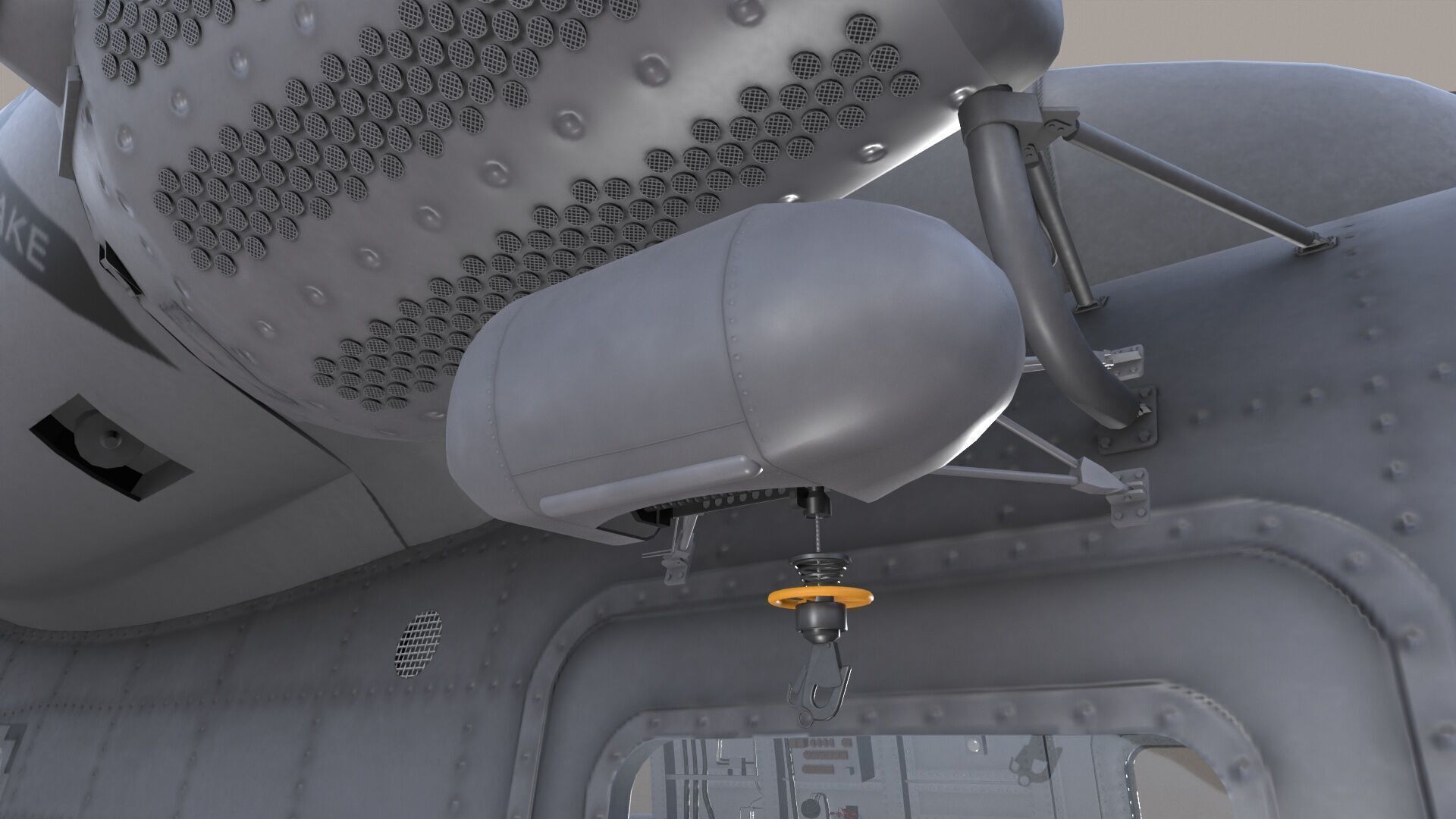 Realistic 3d model of CH-53E Super Stallion US Marines Low-poly 3D model_24