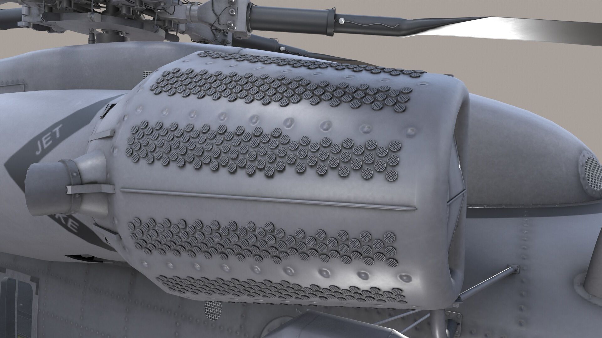 Realistic 3d model of CH-53E Super Stallion US Marines Low-poly 3D model_22