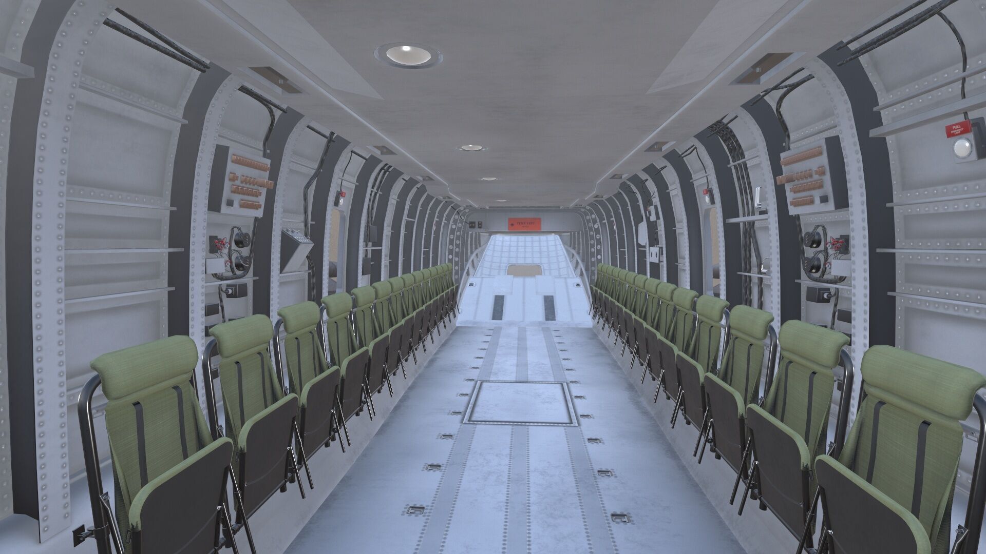 Realistic 3d model of CH-53E Super Stallion US Marines Low-poly 3D model_35