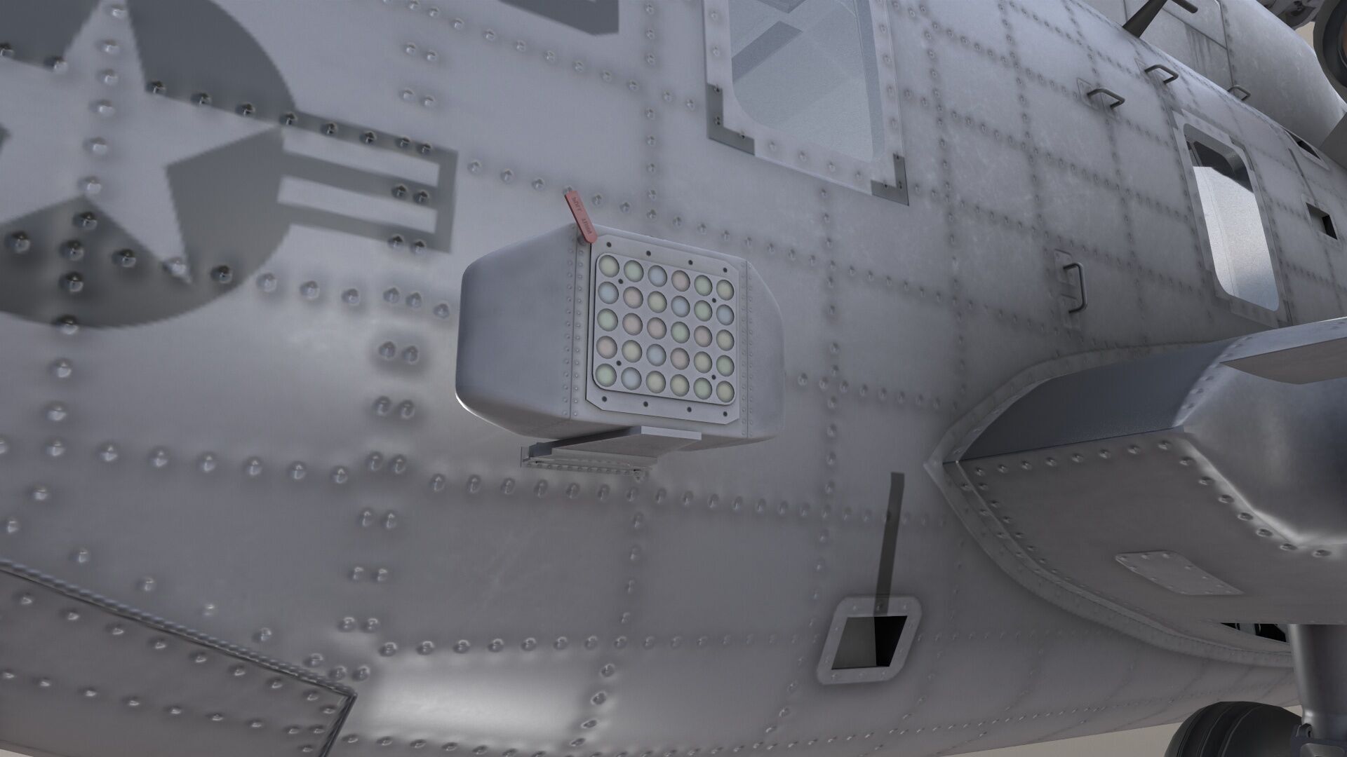 Realistic 3d model of CH-53E Super Stallion US Marines Low-poly 3D model_25