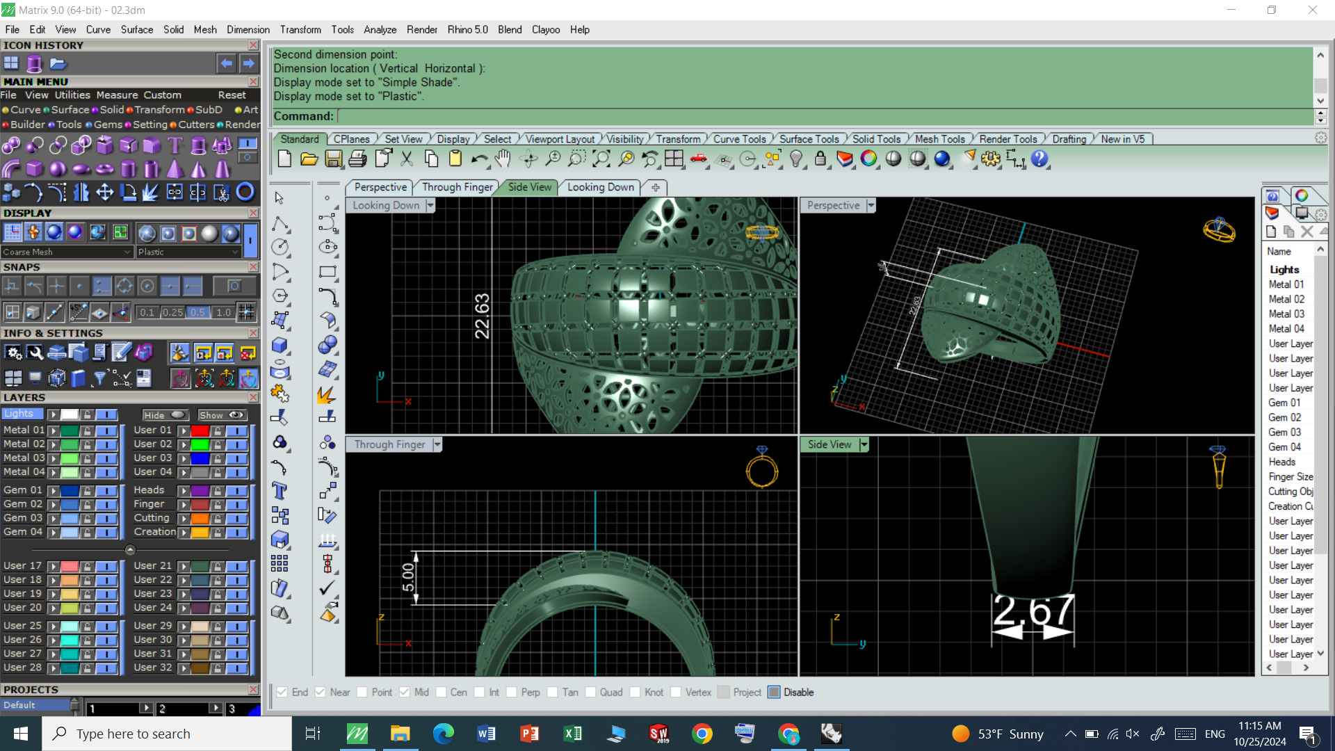 Fusion ring 3D print model_1