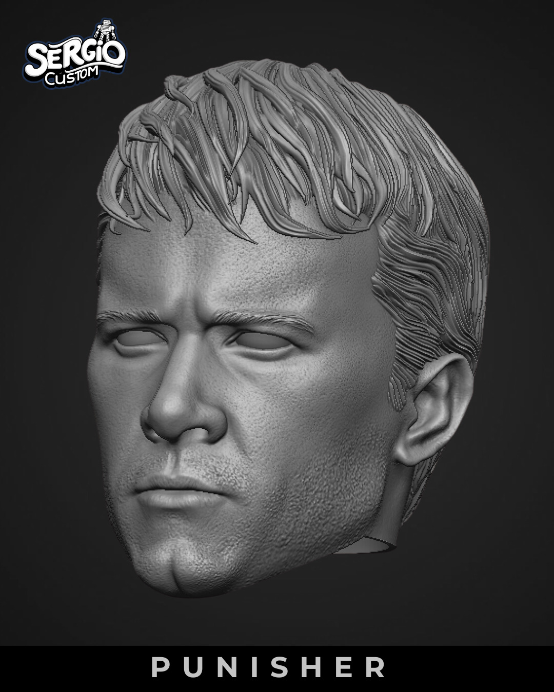 Punisher Thomas Jane 3D print model_2