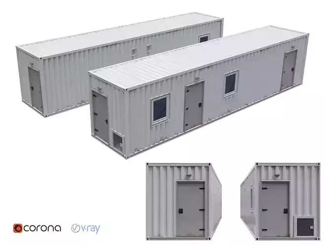 shipping Container Module 3D model