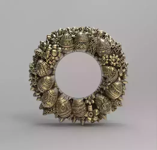 Easter eggs walldecor  3D print model