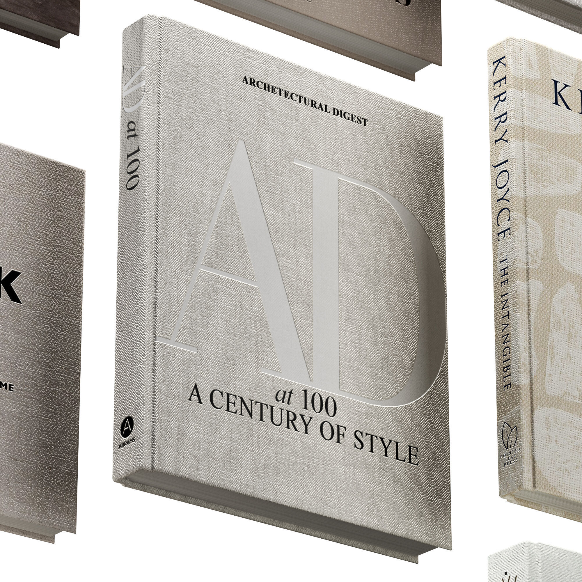 Aesthetic coffee table books set 01 3D model_2