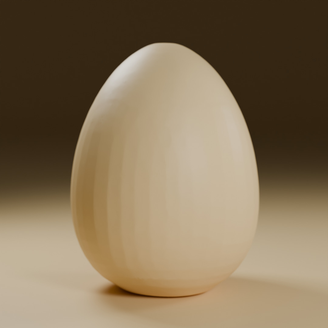 easter egg 3D print model_1