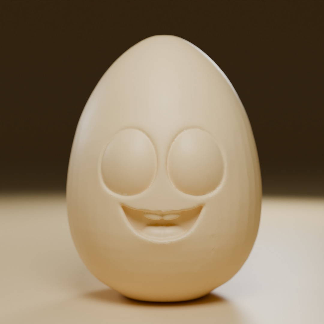 easter egg 3D print model_2