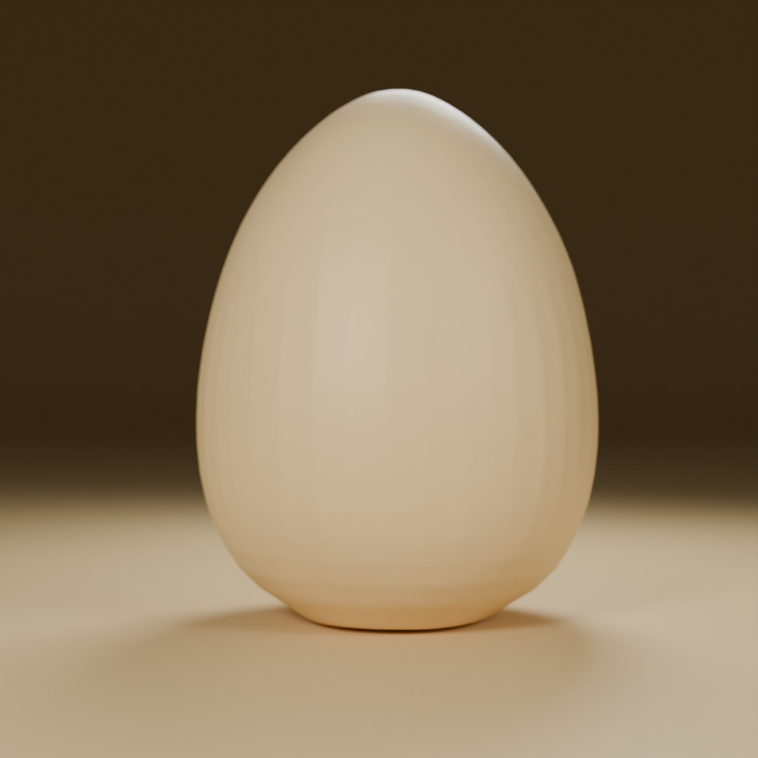 easter egg 3D print model_3