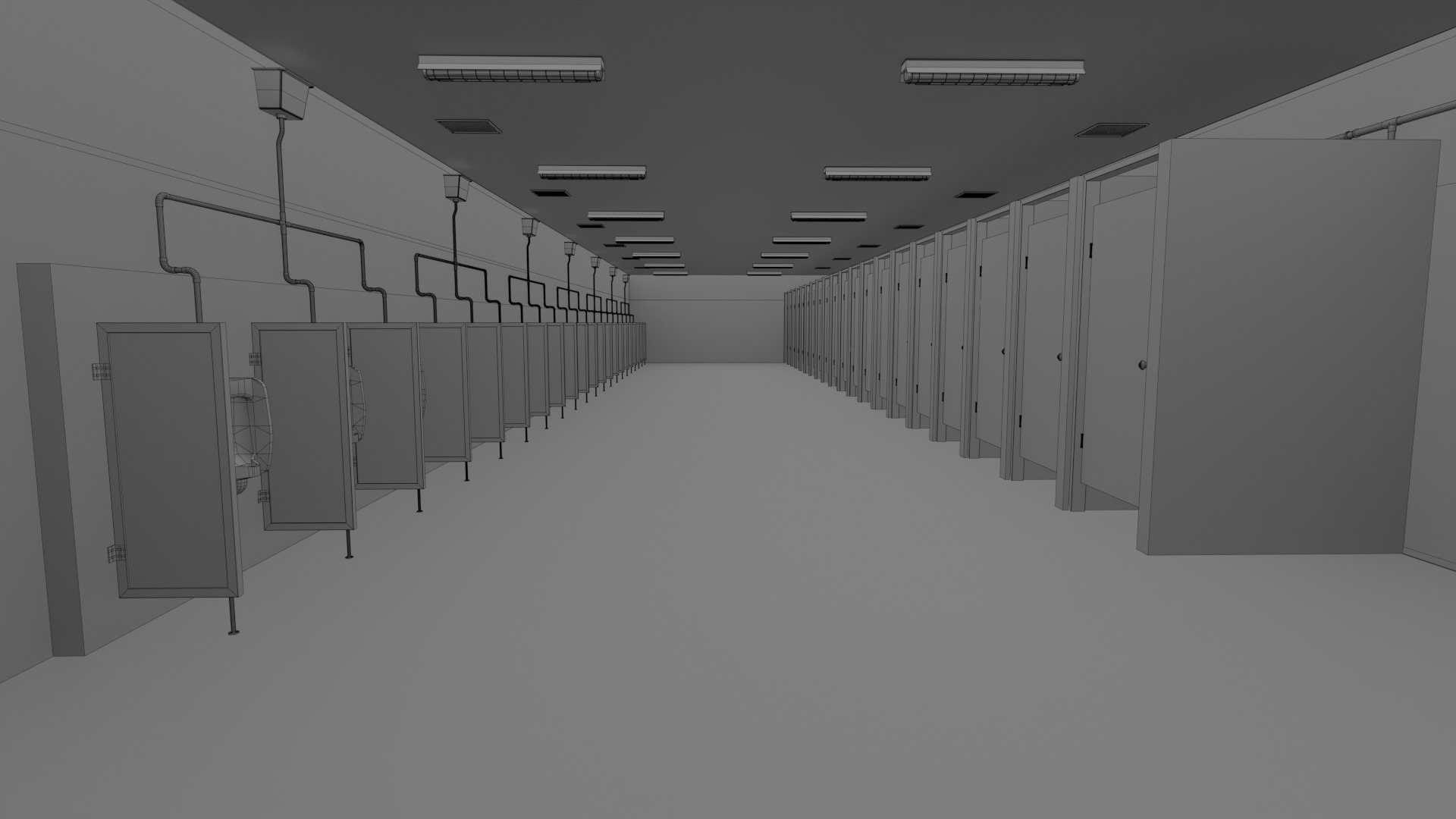 Squid Game Restroom Map 3D model_13