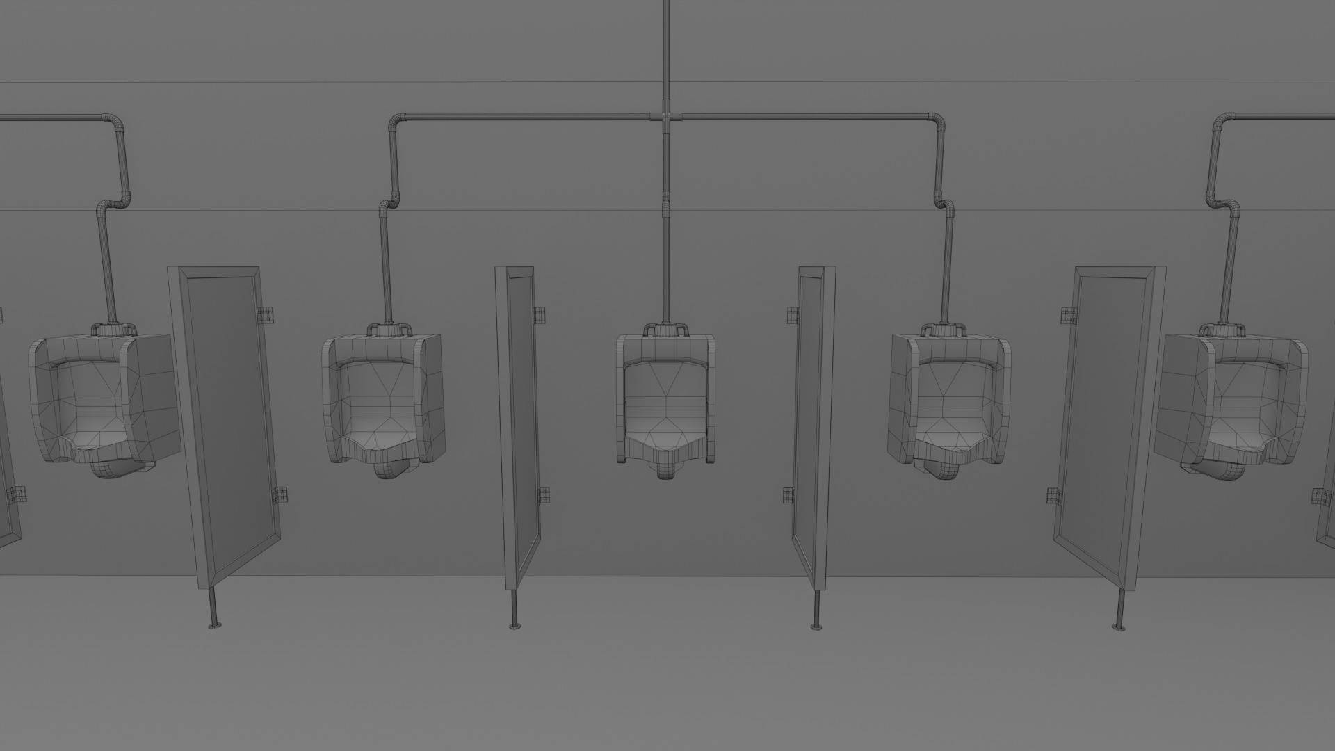 Squid Game Restroom Map 3D model_15